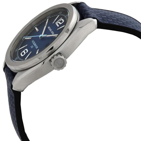 NWT Michael Kors Fashion Men's Quartz Steel Authentic Watch - Picture 2 of 3